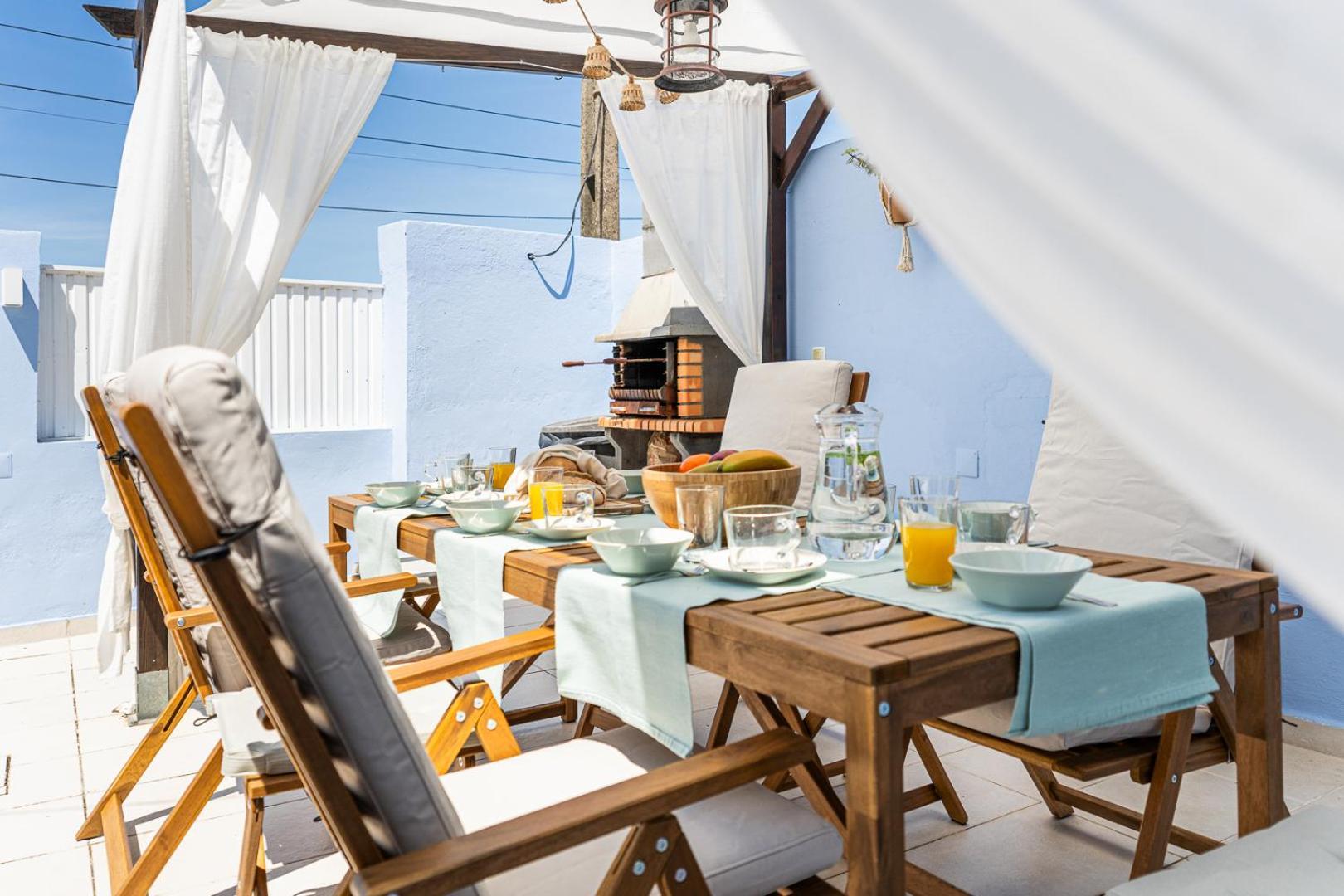 Moradia Familiar Piscina 5Min Praia By Host-Point Шарнека Экстерьер фото